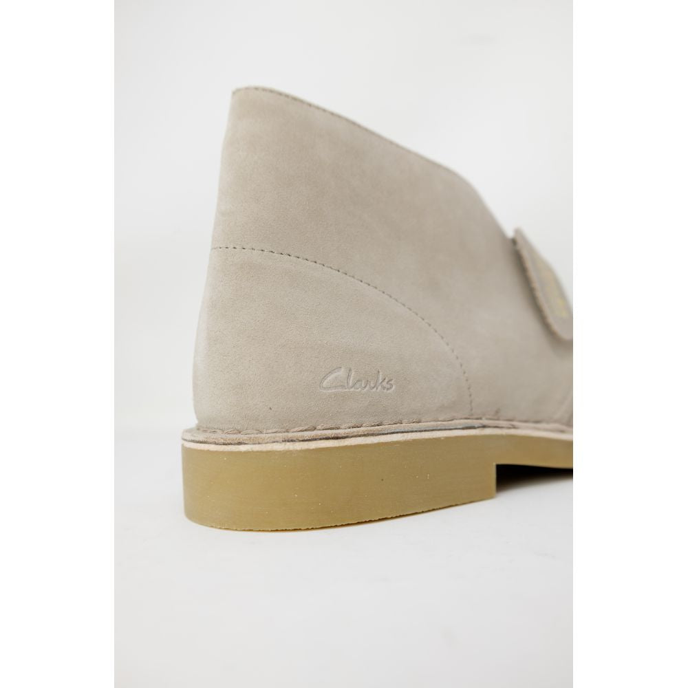 Clarks Graues Leder Boot