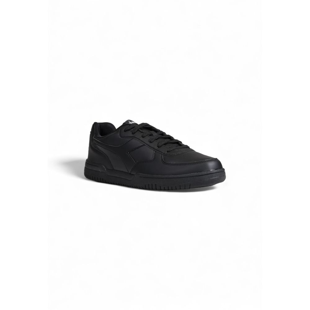 Diadora Schwarz Artificial Leder Sneaker