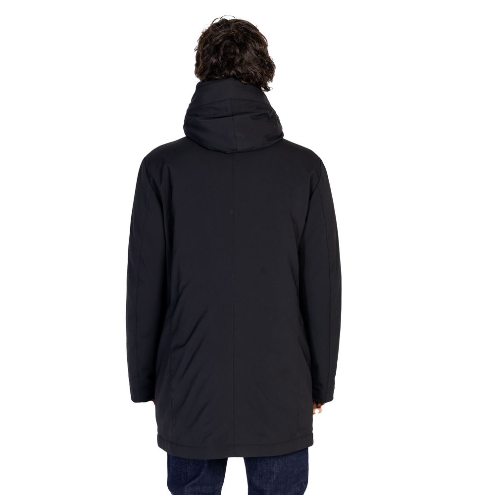 Peuterey Schwarze Polyesterjacken & Mantel