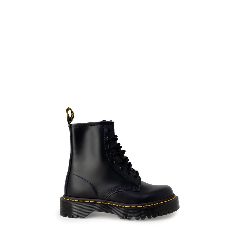 Dr. Martens Schwarzes Leder Boot