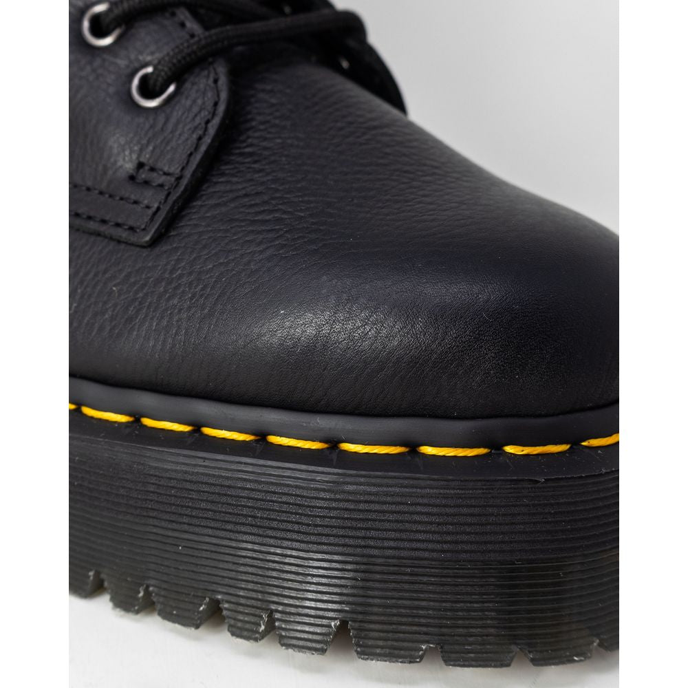 Dr. Martens Schwarzes Leder Boot