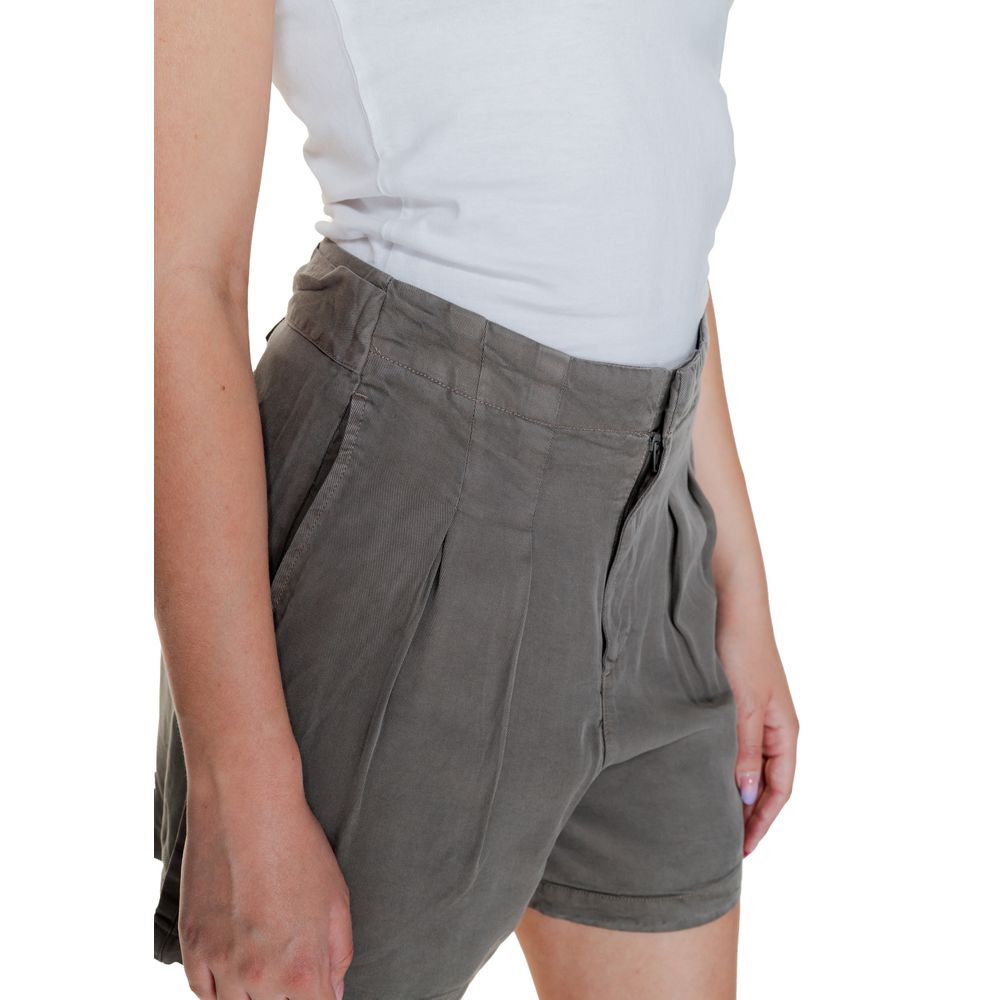 Vero Moda Graues Lyocell kurze hose