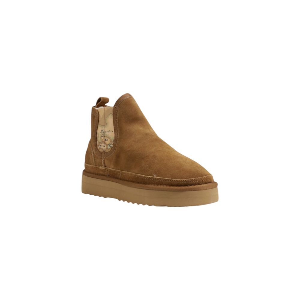 Alviero Martini Prima Classe Beige Leder Ankle