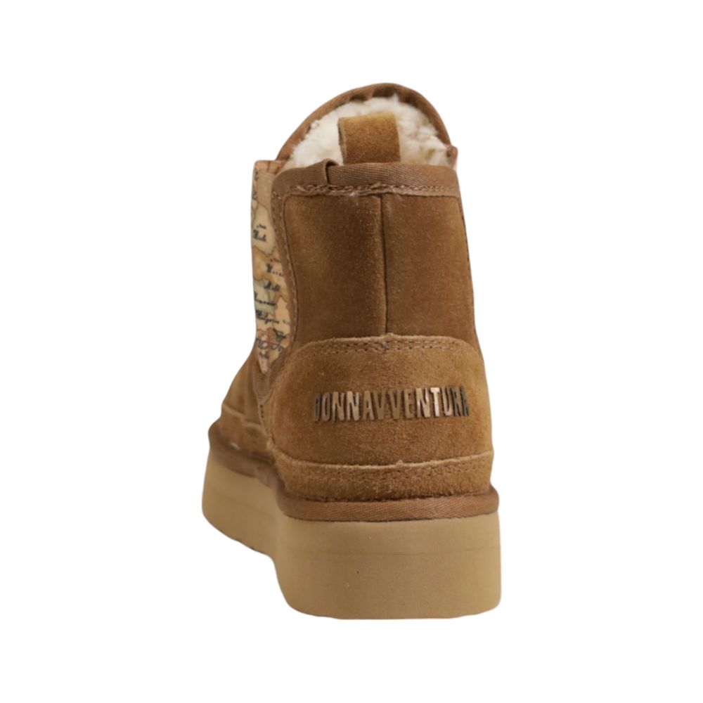 Alviero Martini Prima Classe Beige Leder Ankle