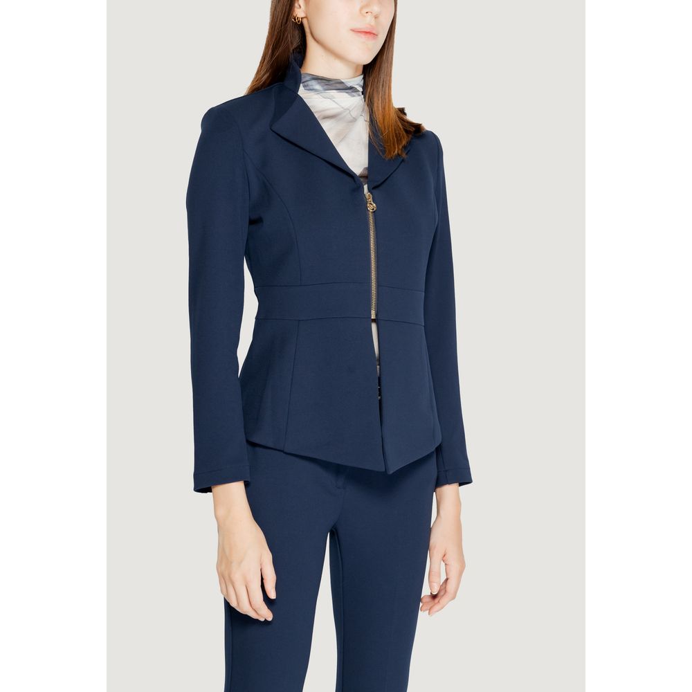 Rinascimento Blaues Polyester Blazer