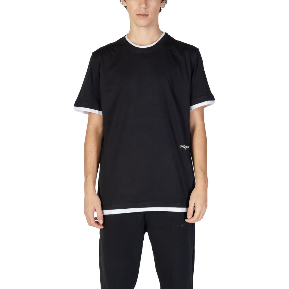 Underclub Schwarzes Baumwoll-T-Shirt