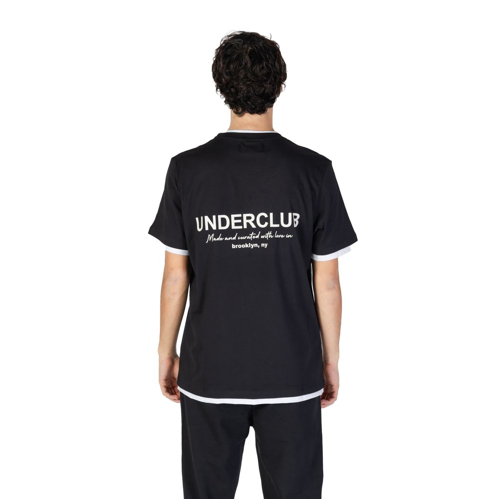Underclub Schwarzes Baumwoll-T-Shirt