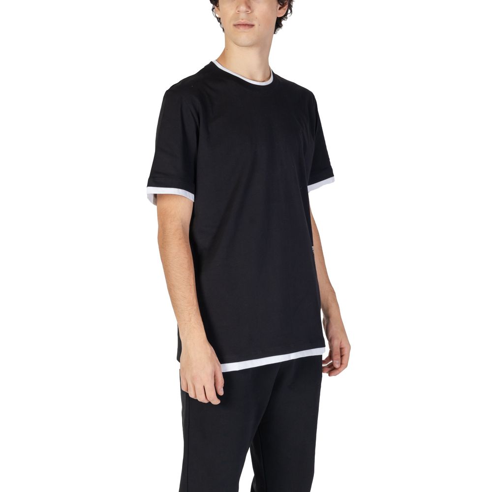 Underclub Schwarzes Baumwoll-T-Shirt