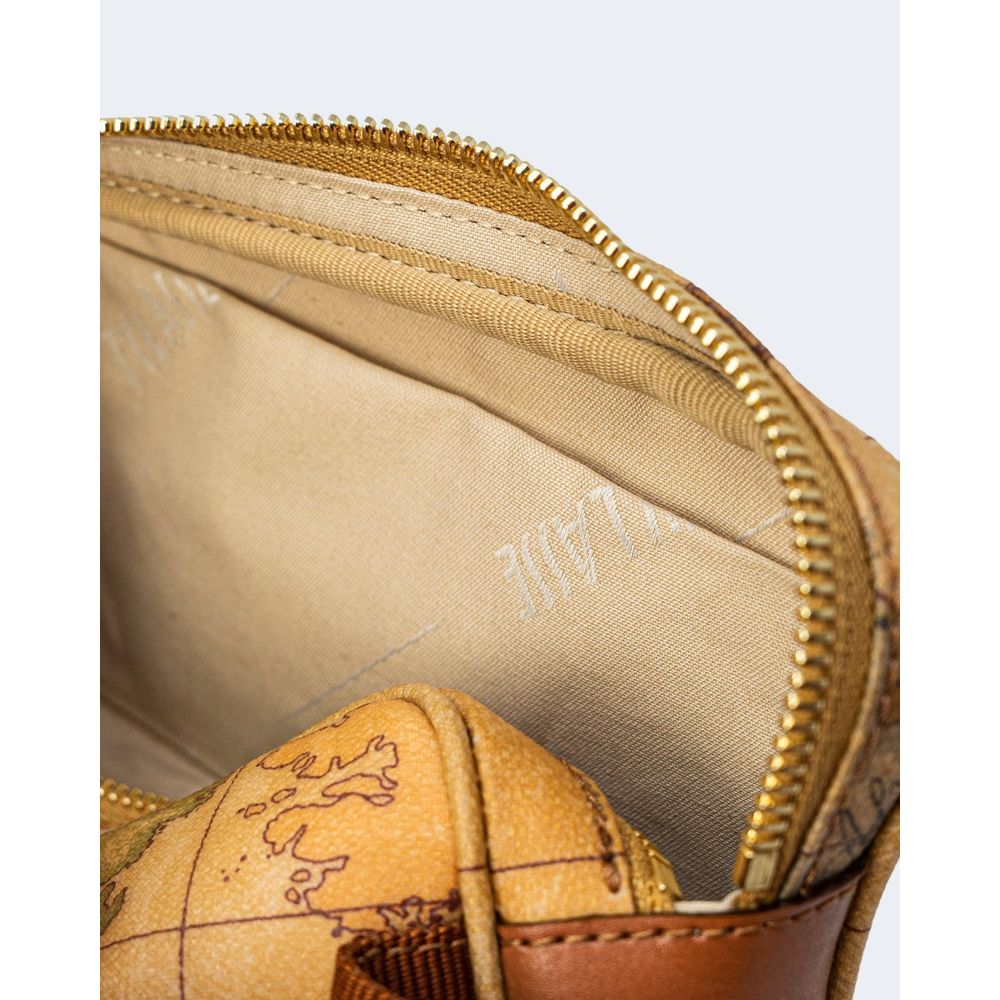 Alviero Martini Prima Classe Beige Ledergürtelbeutel