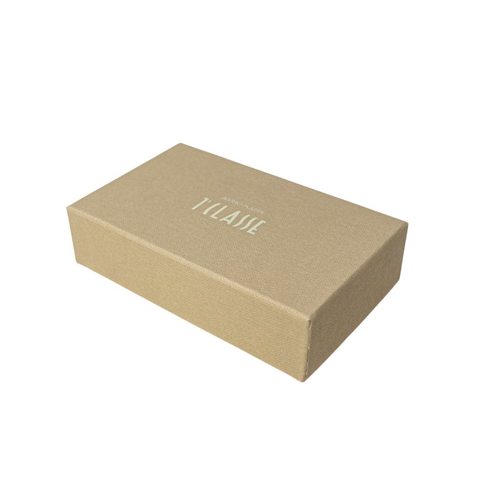 Alviero Martini Prima Classe Beige Lederschlüsselkette