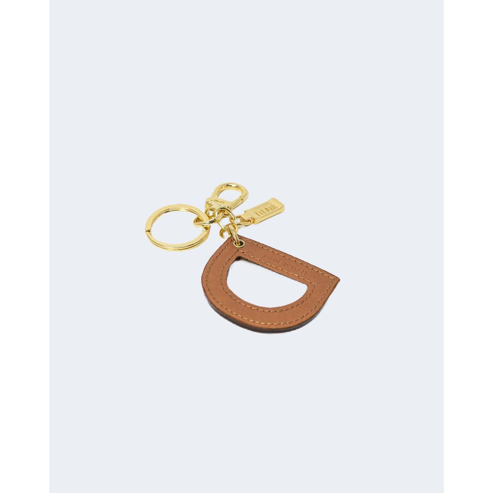 Alviero Martini Prima Classe Beige Lederschlüsselkette