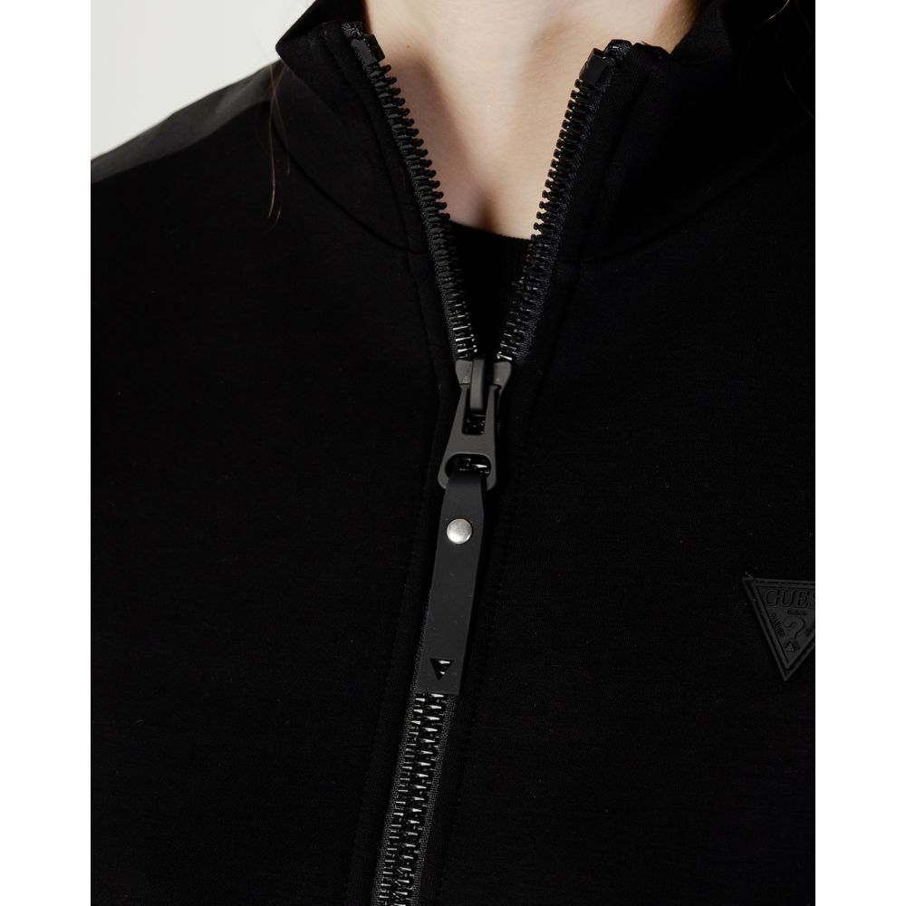 Guess Active Schwarzes Viskose -Sweatshirt