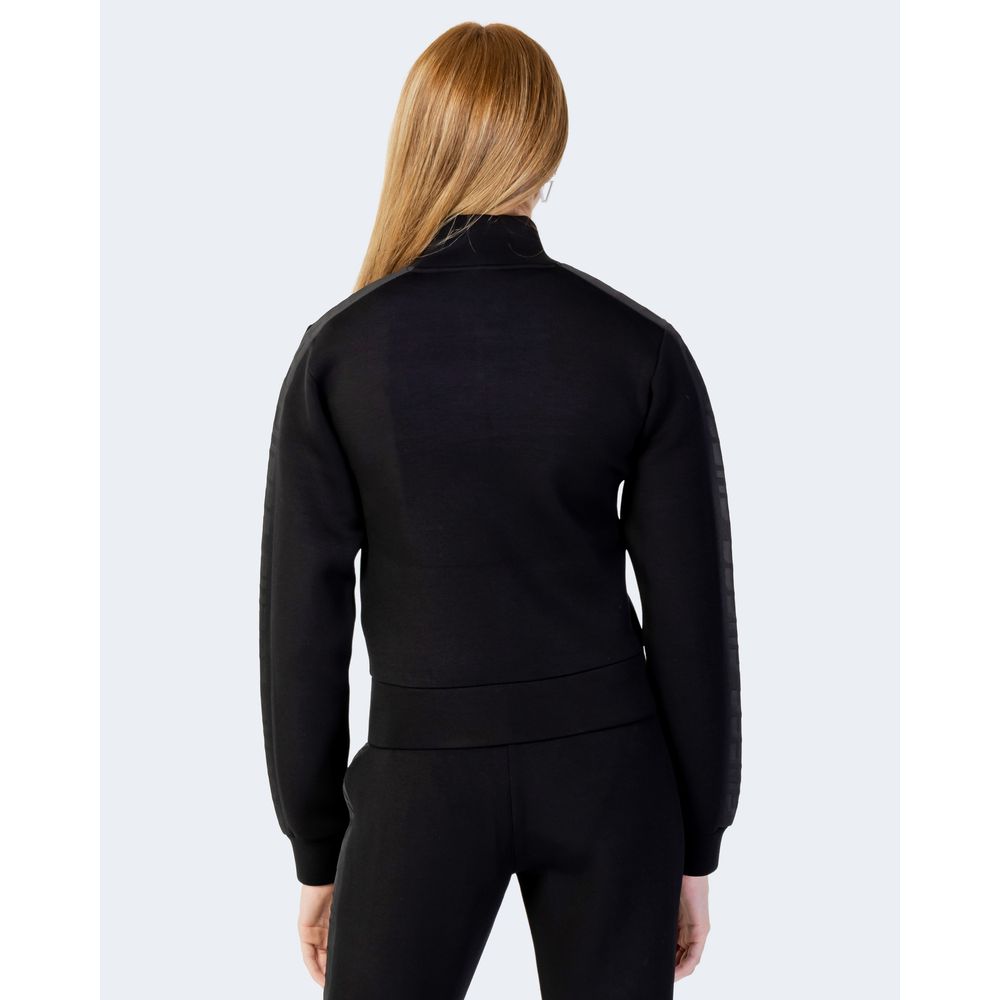 Guess Active Schwarzes Viskose -Sweatshirt