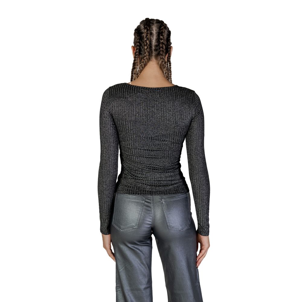 Vero Moda Schwarz recycelte Polyester lang Sleeve