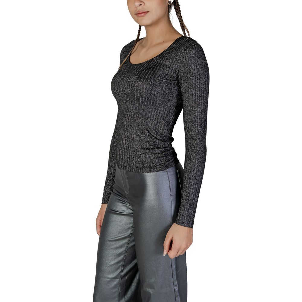 Vero Moda Schwarz recycelte Polyester lang Sleeve