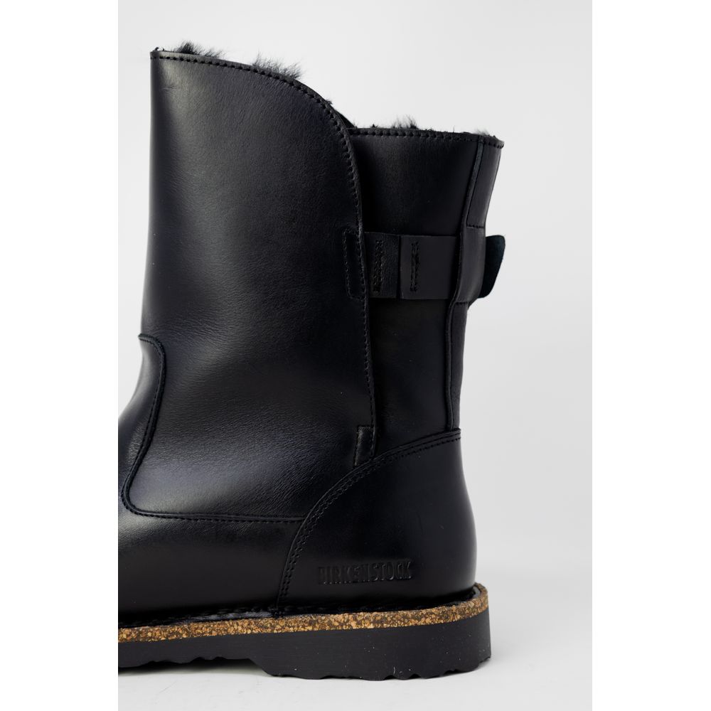 Birkenstock Schwarzes Leder Ankle