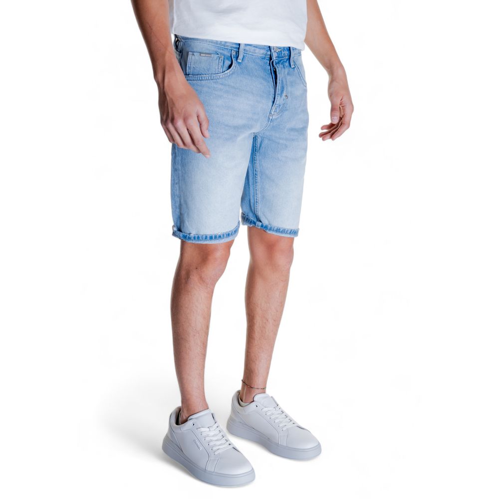 Antony Morato Hellblau Baumwollbermuda
