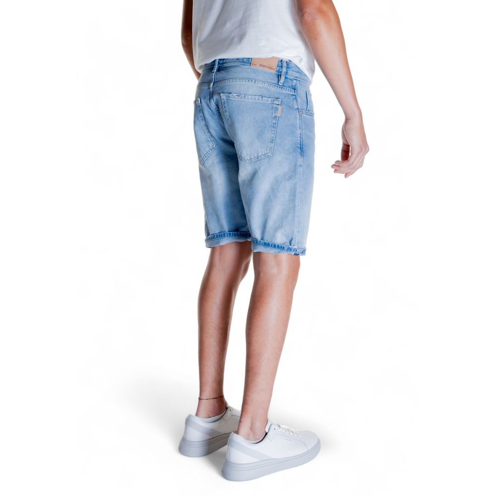 Antony Morato Hellblau Baumwollbermuda