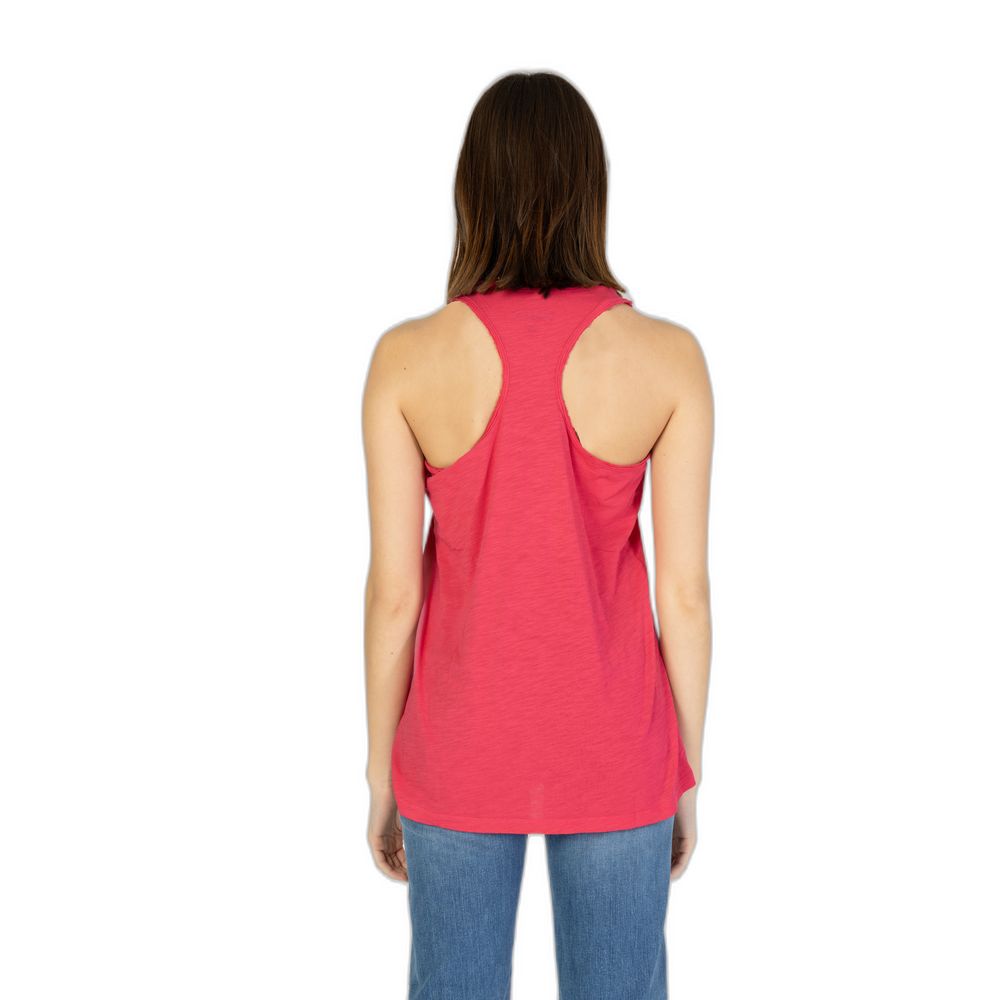 Blauer Rosa Baumwoll -Tanktoper