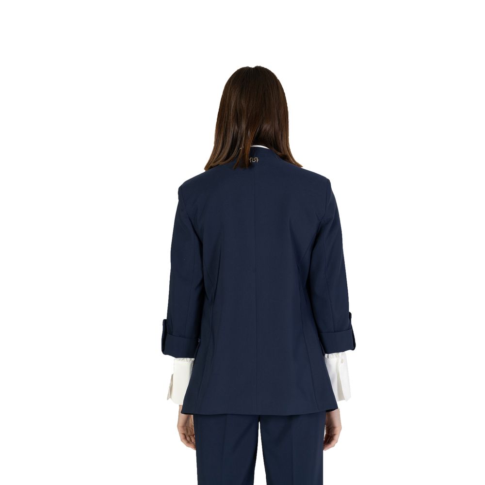 Rinascimento Blaues Polyester Blazer