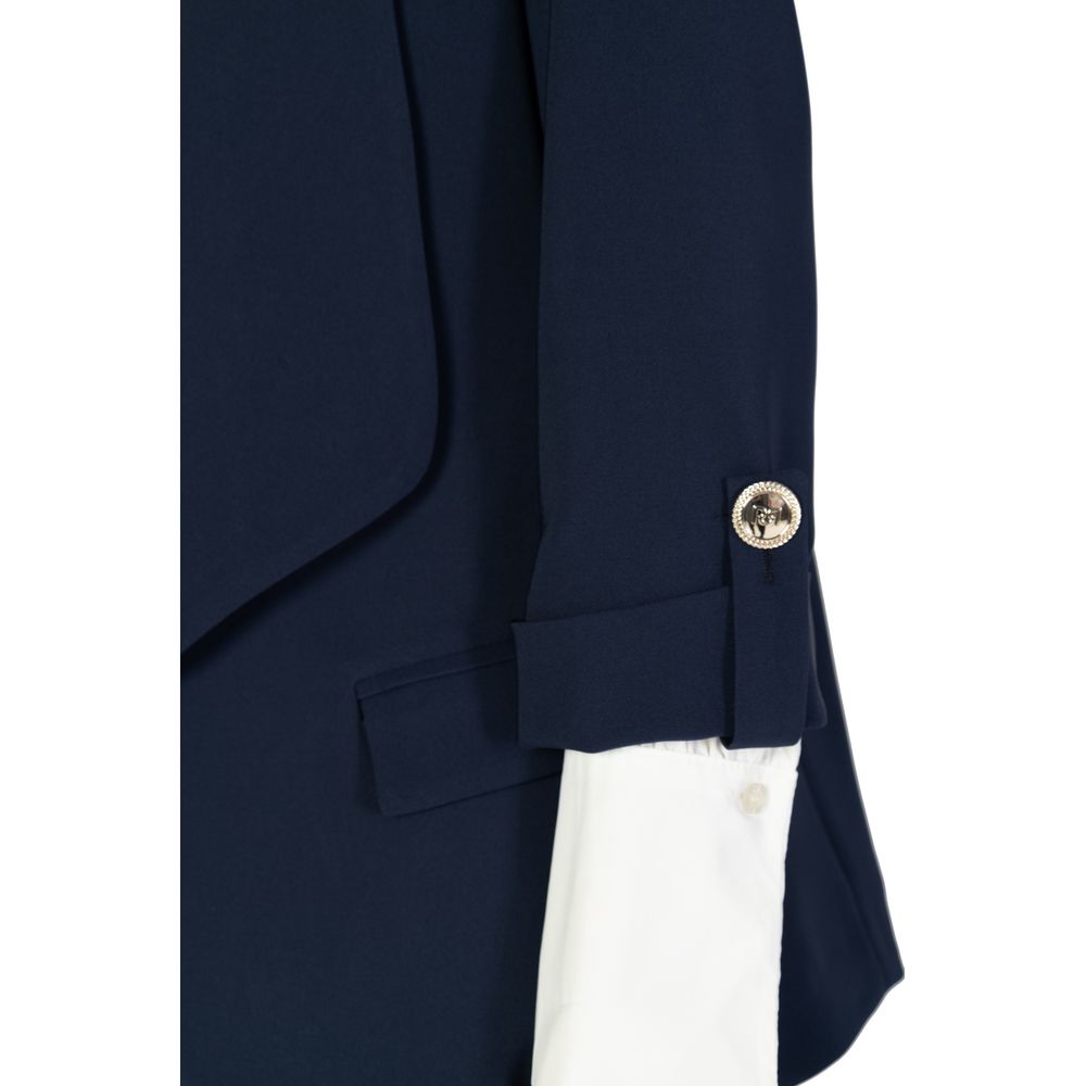 Rinascimento Blaues Polyester Blazer