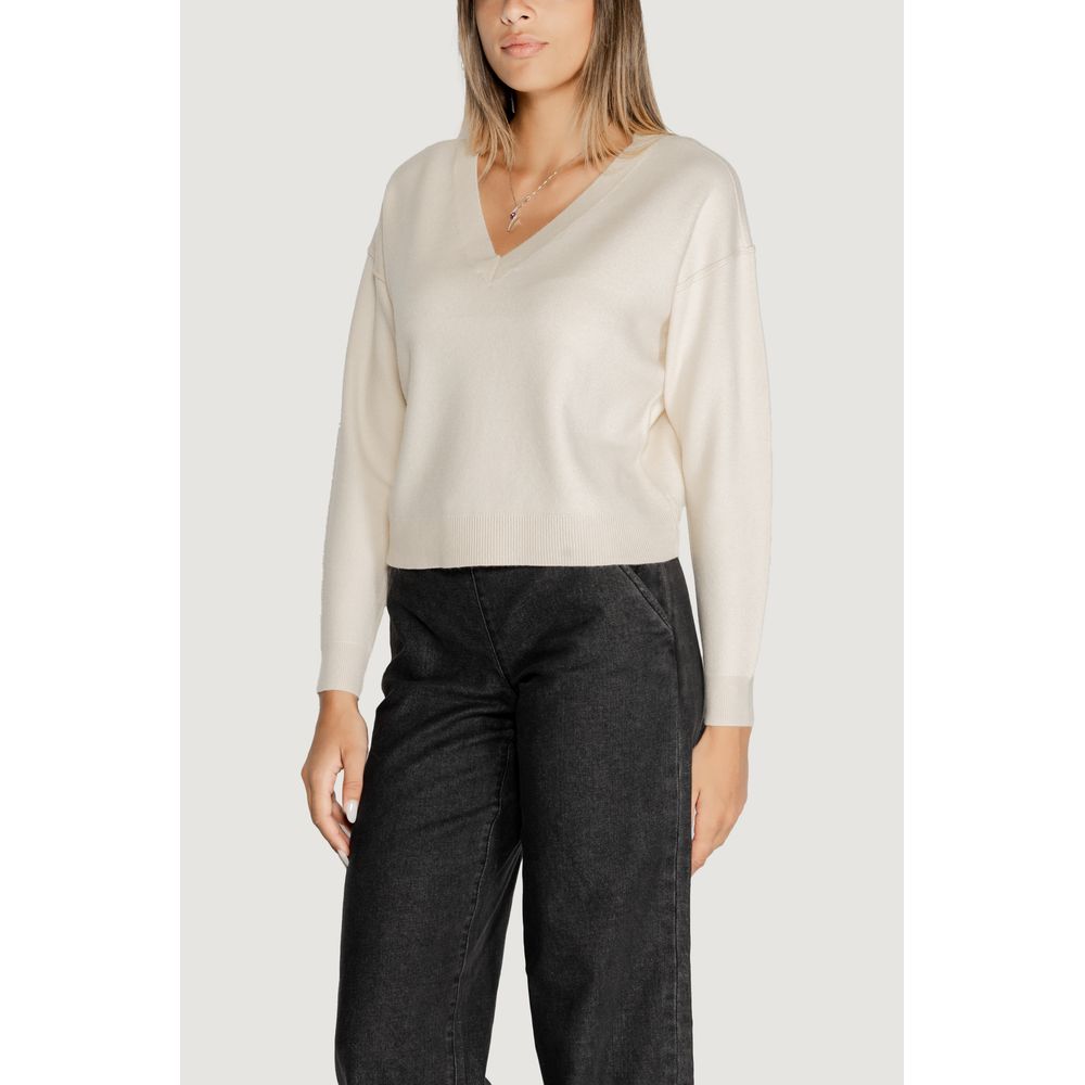 Vero Moda Weißer Viskose -Pullover