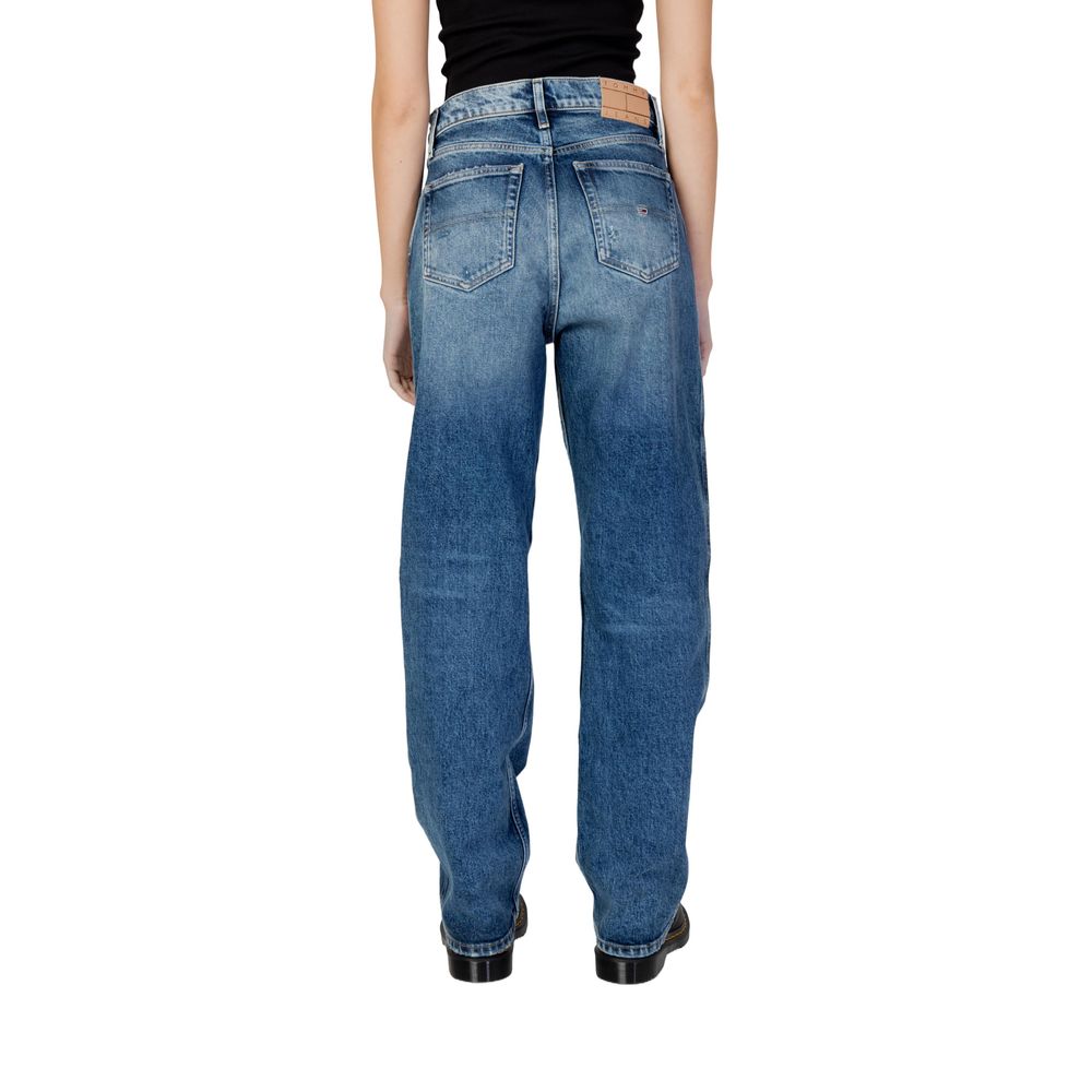 Tommy Hilfiger Jeans Blau recycelte Baumwollmutter Jean