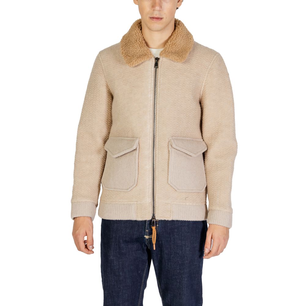 Hydra Clothing Beige Polyester Jacken & Mantel