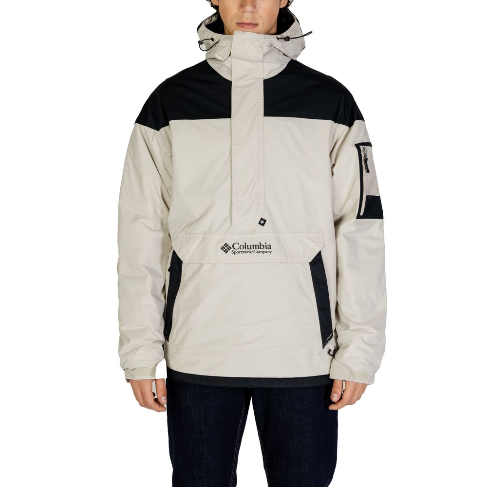 Columbia Graue Nylonjacken & Mantel