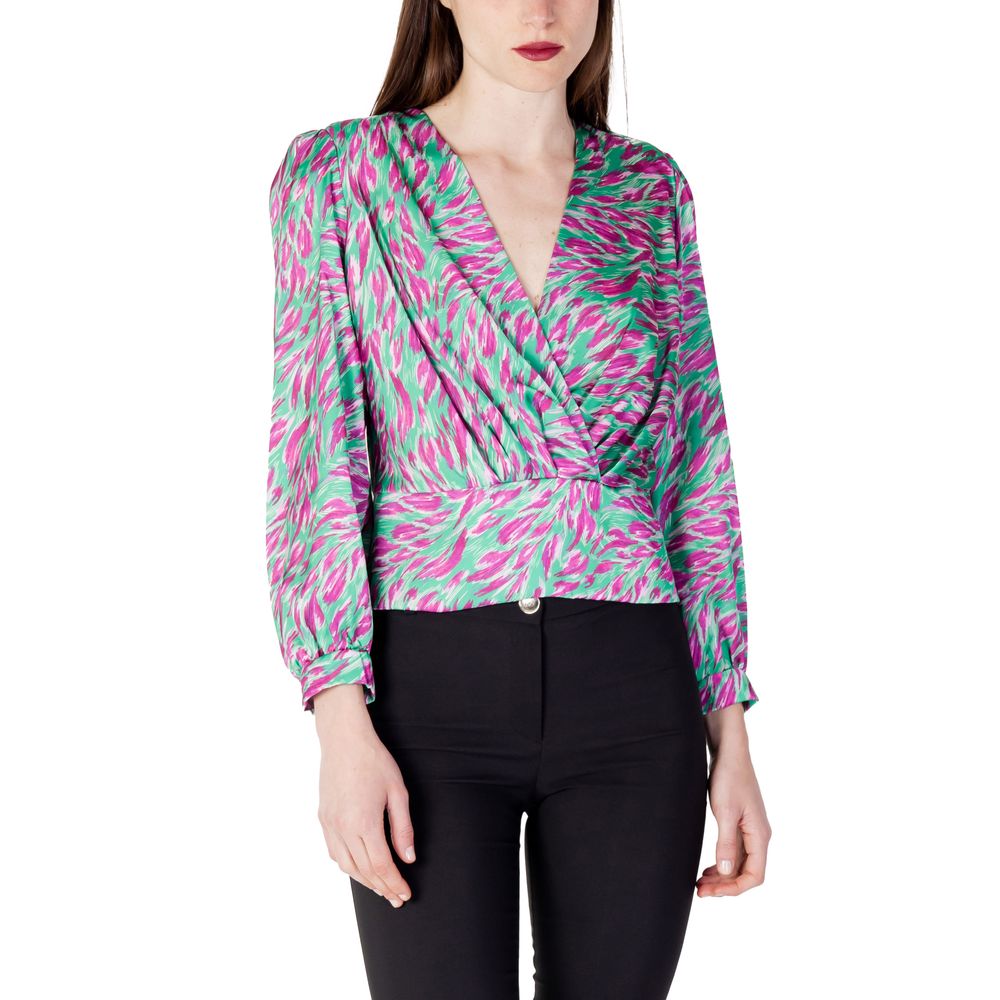Rinascimento Grüne Polyesterbluse