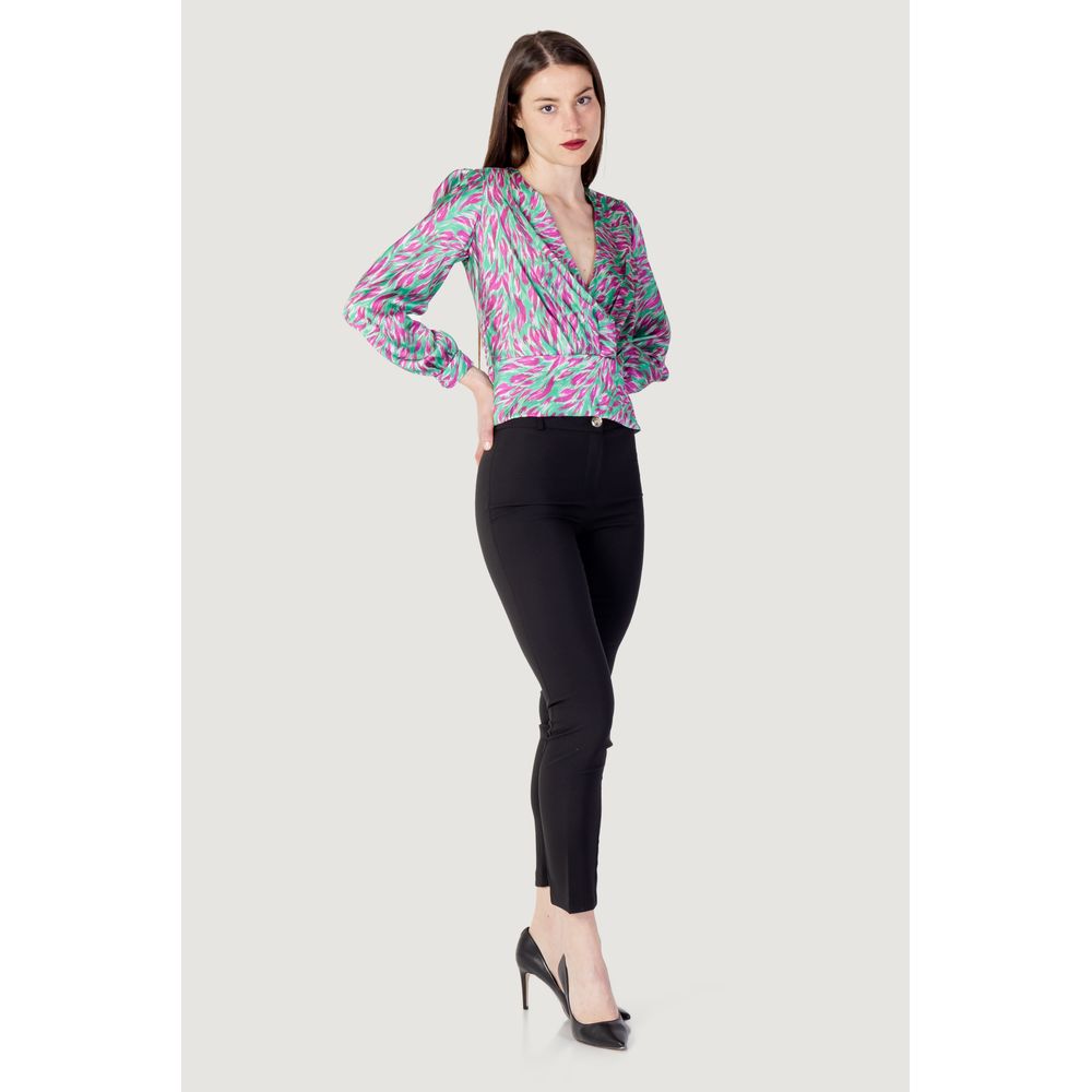 Rinascimento Grüne Polyesterbluse