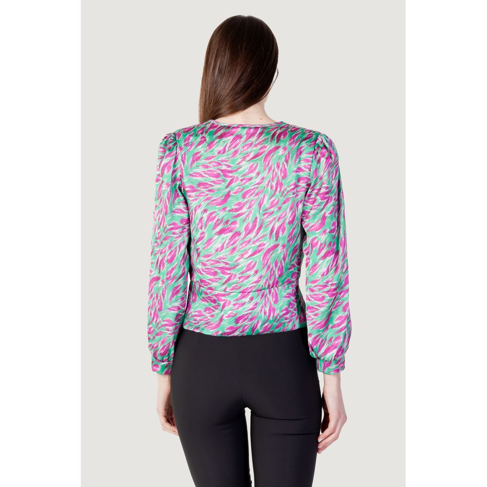 Rinascimento Grüne Polyesterbluse