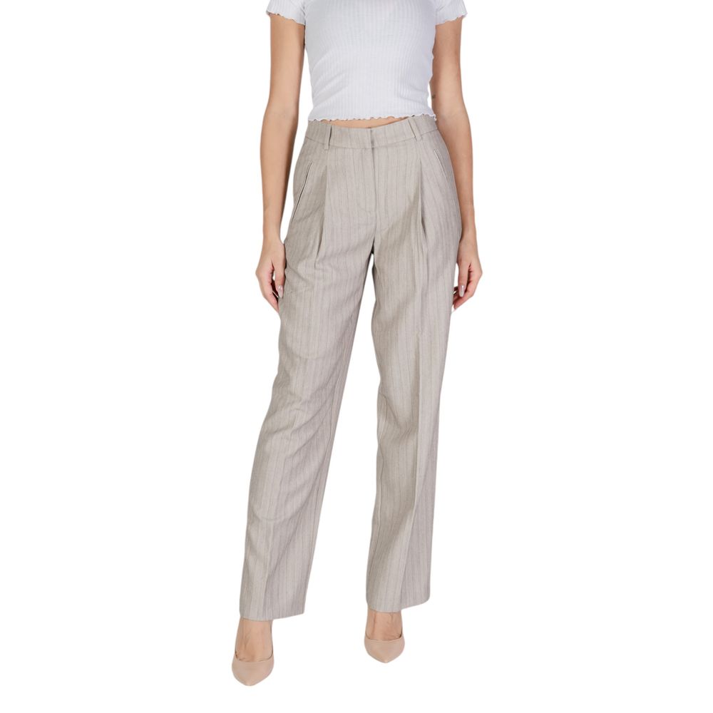 Vero Moda Graues Polyester hose