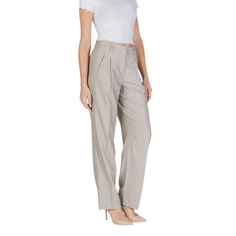 Vero Moda Graues Polyester hose