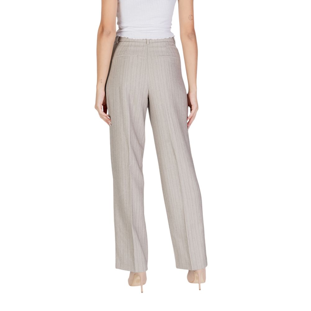 Vero Moda Graues Polyester hose