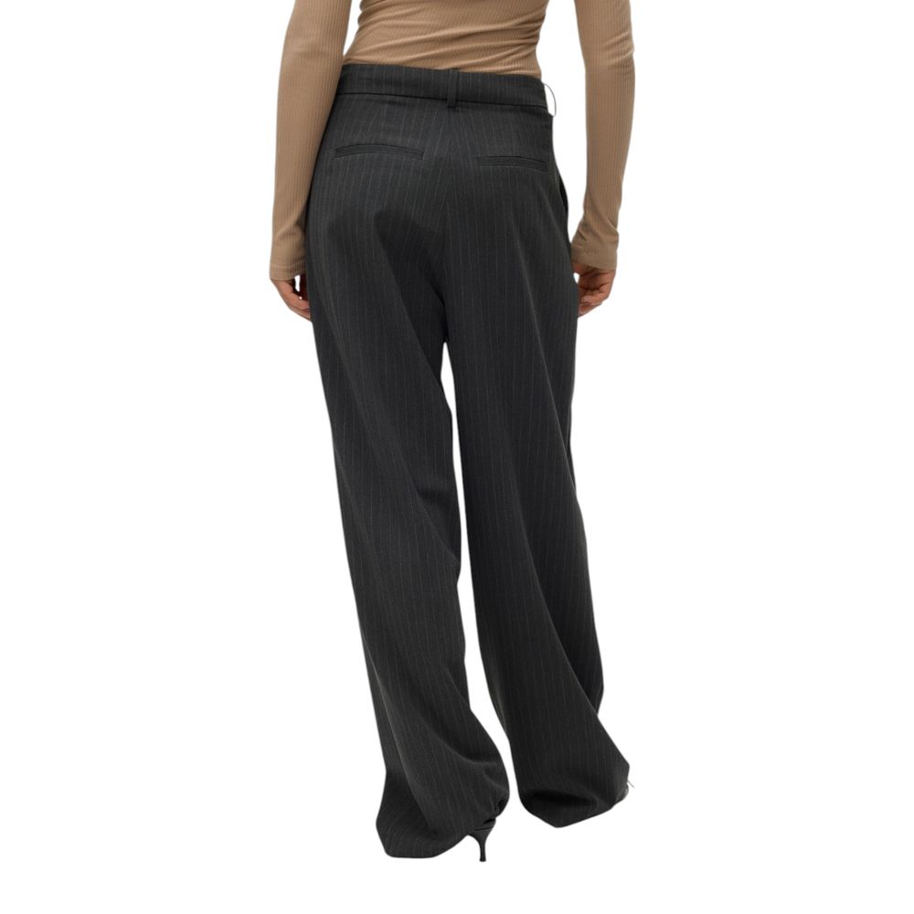 Vero Moda Graues Polyester hose