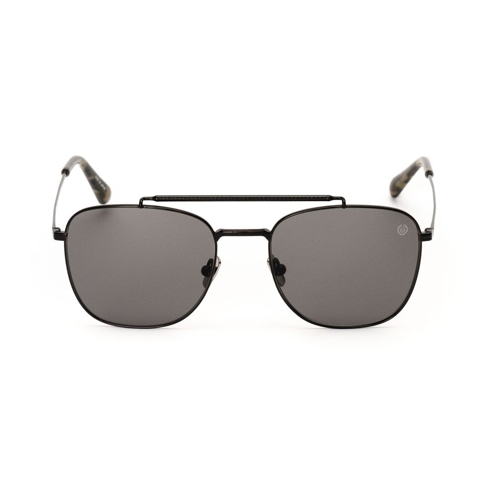 Belstaff Schwarze Titan -Sonnenbrille