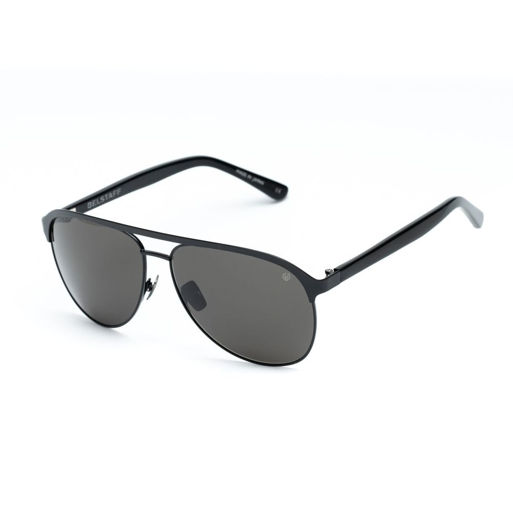 Belstaff Schwarze Acetat -Sonnenbrille