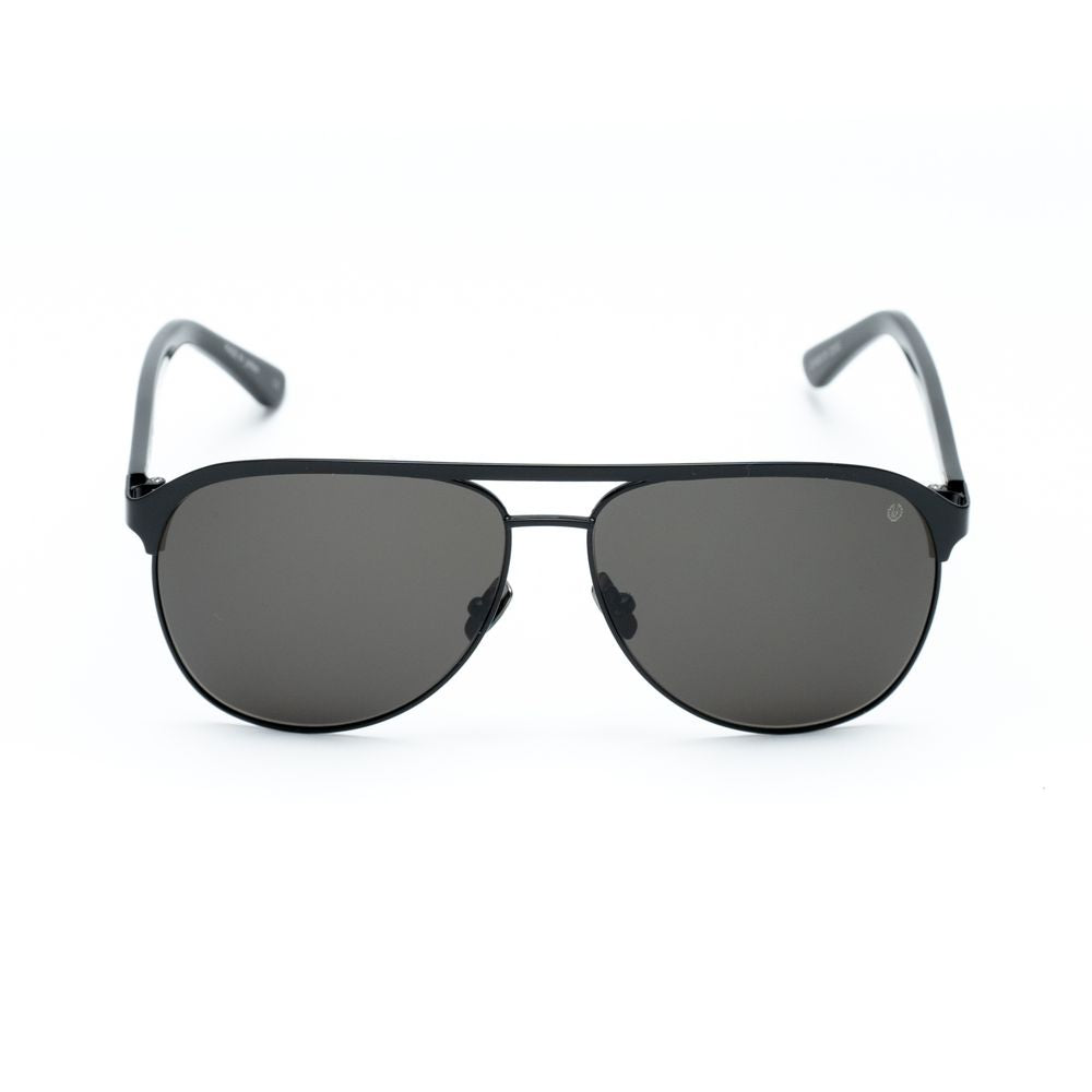Belstaff Schwarze Acetat -Sonnenbrille