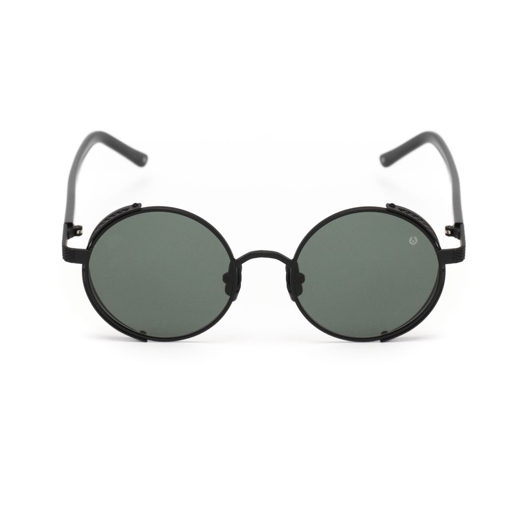 Belstaff Schwarze Acetat -Sonnenbrille