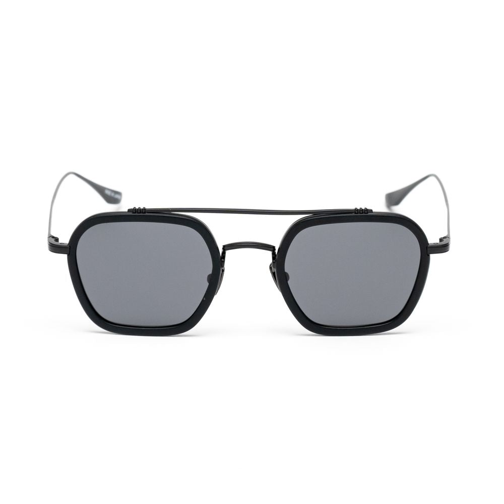 Belstaff Schwarze Edelstahl -Sonnenbrille