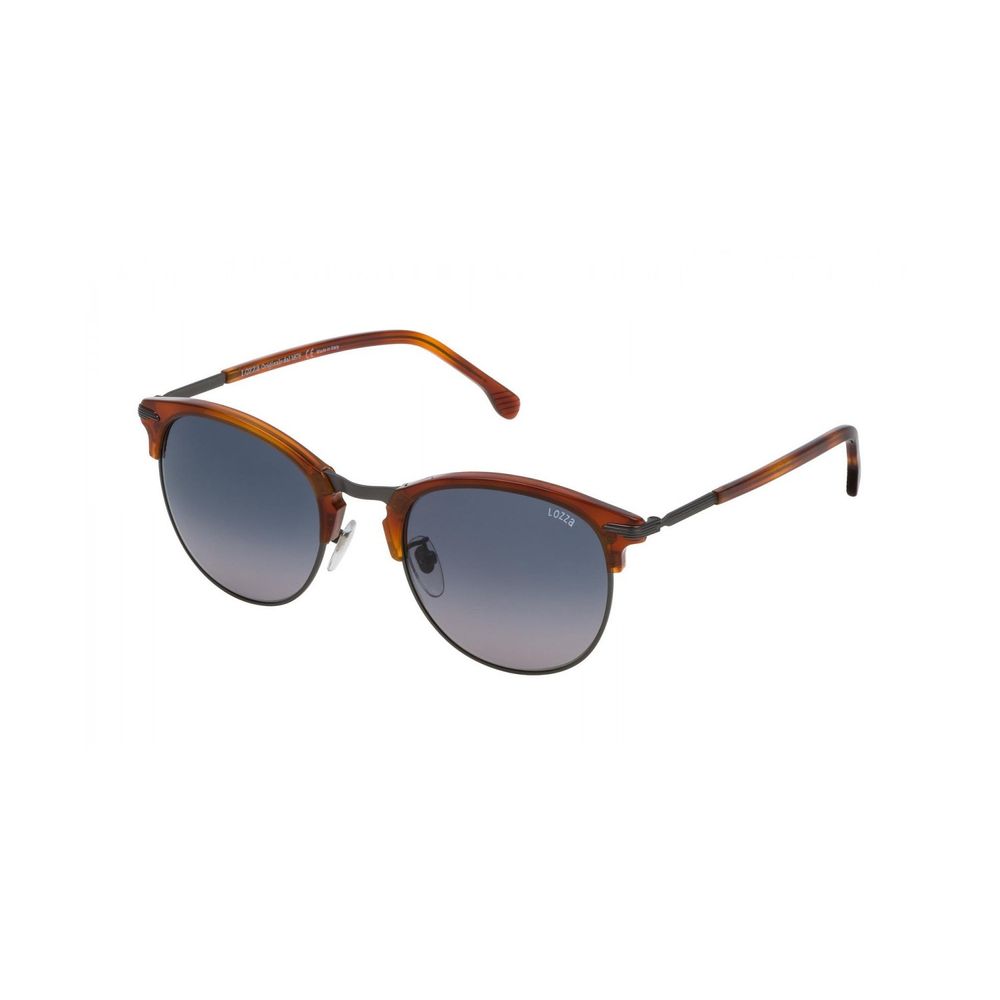 Lozza Braune Acetat -Sonnenbrille