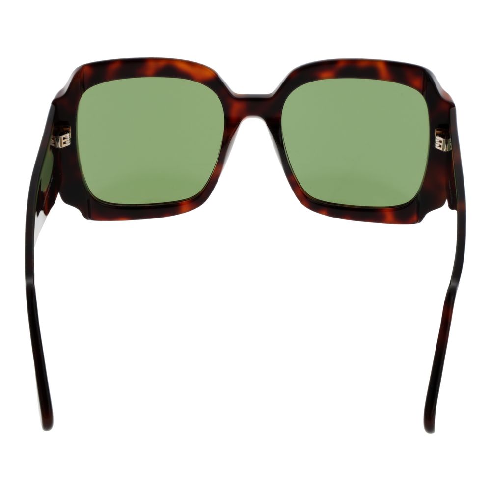 GCDS Brown Unisex Sonnenbrille