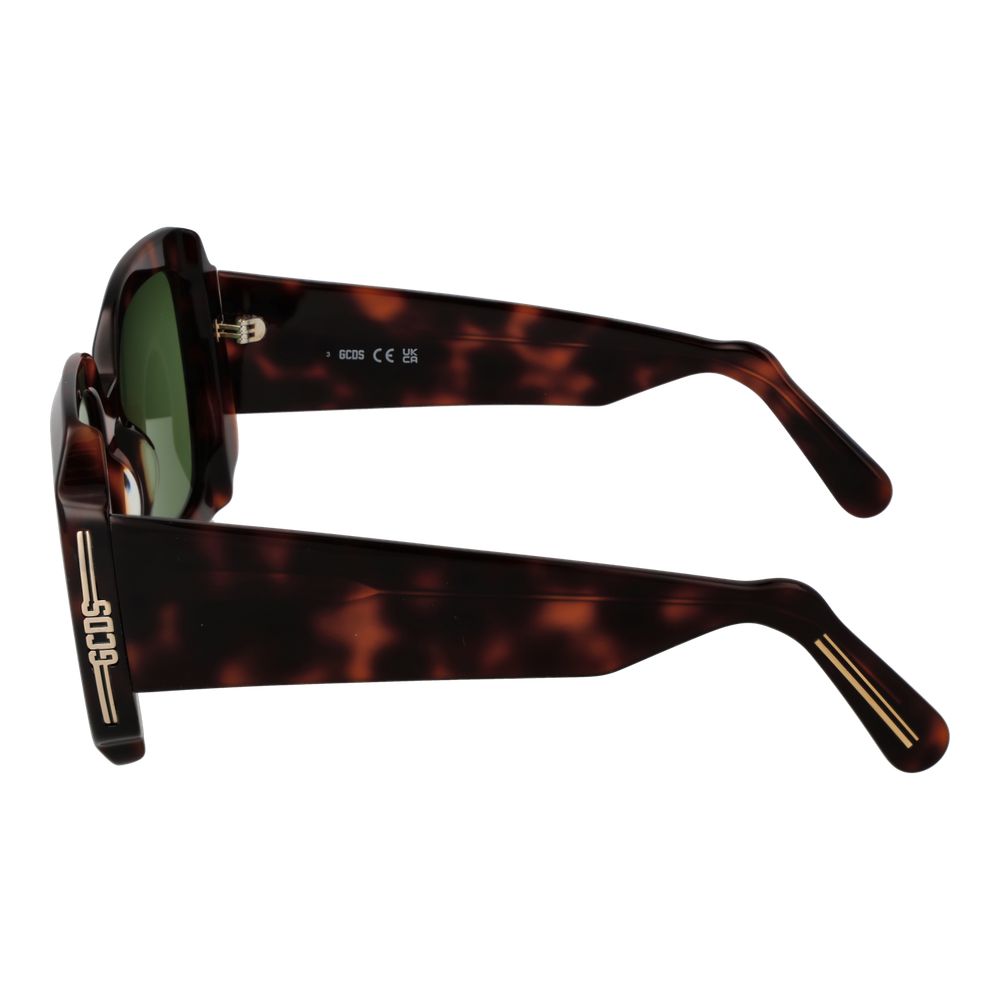 GCDS Brown Unisex Sonnenbrille