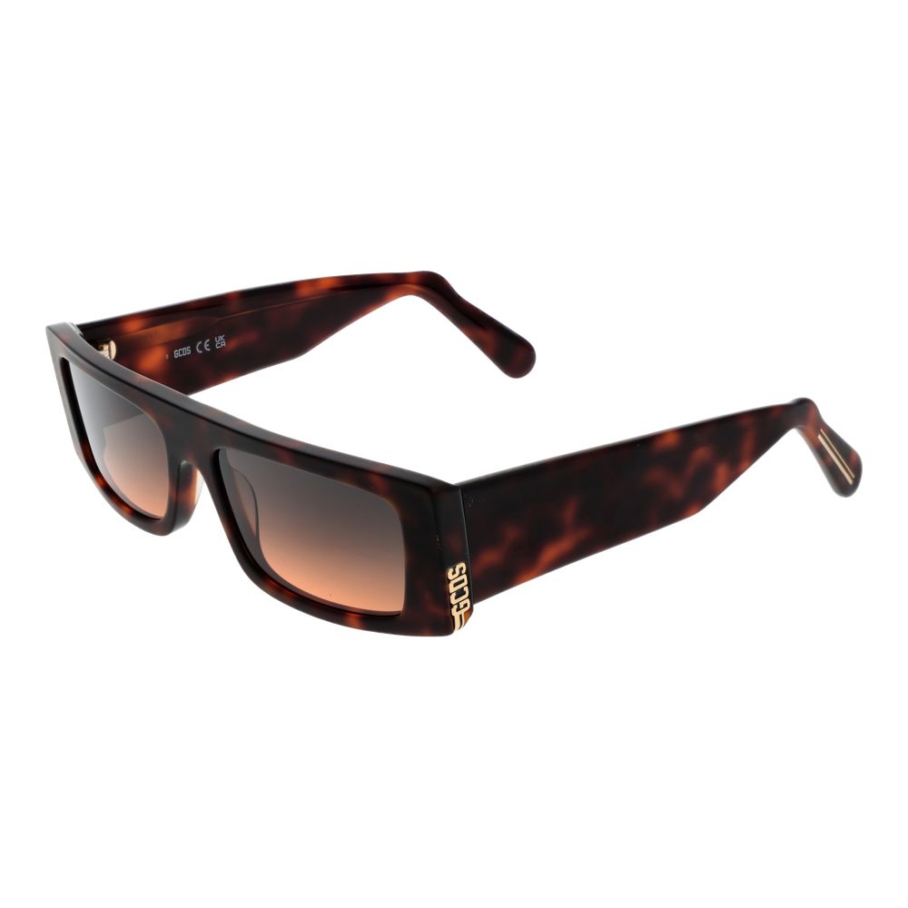 GCDS Brown Unisex Sonnenbrille