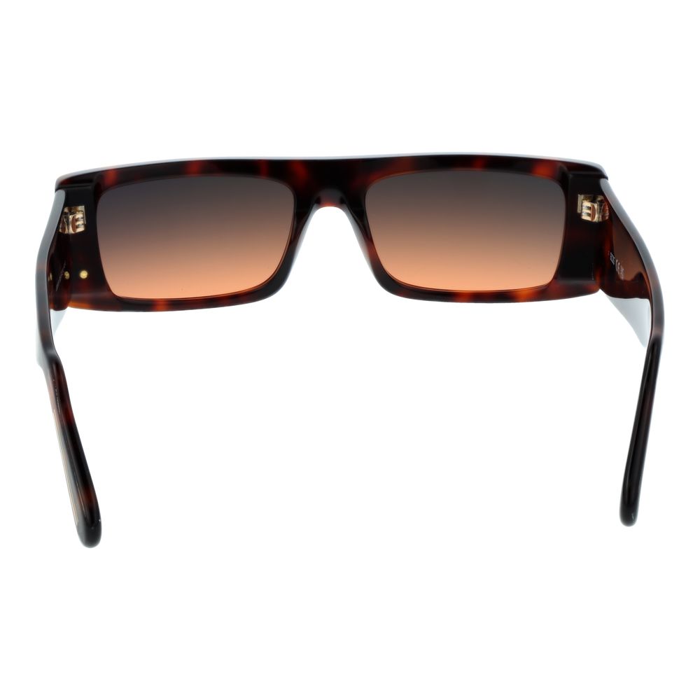 GCDS Brown Unisex Sonnenbrille