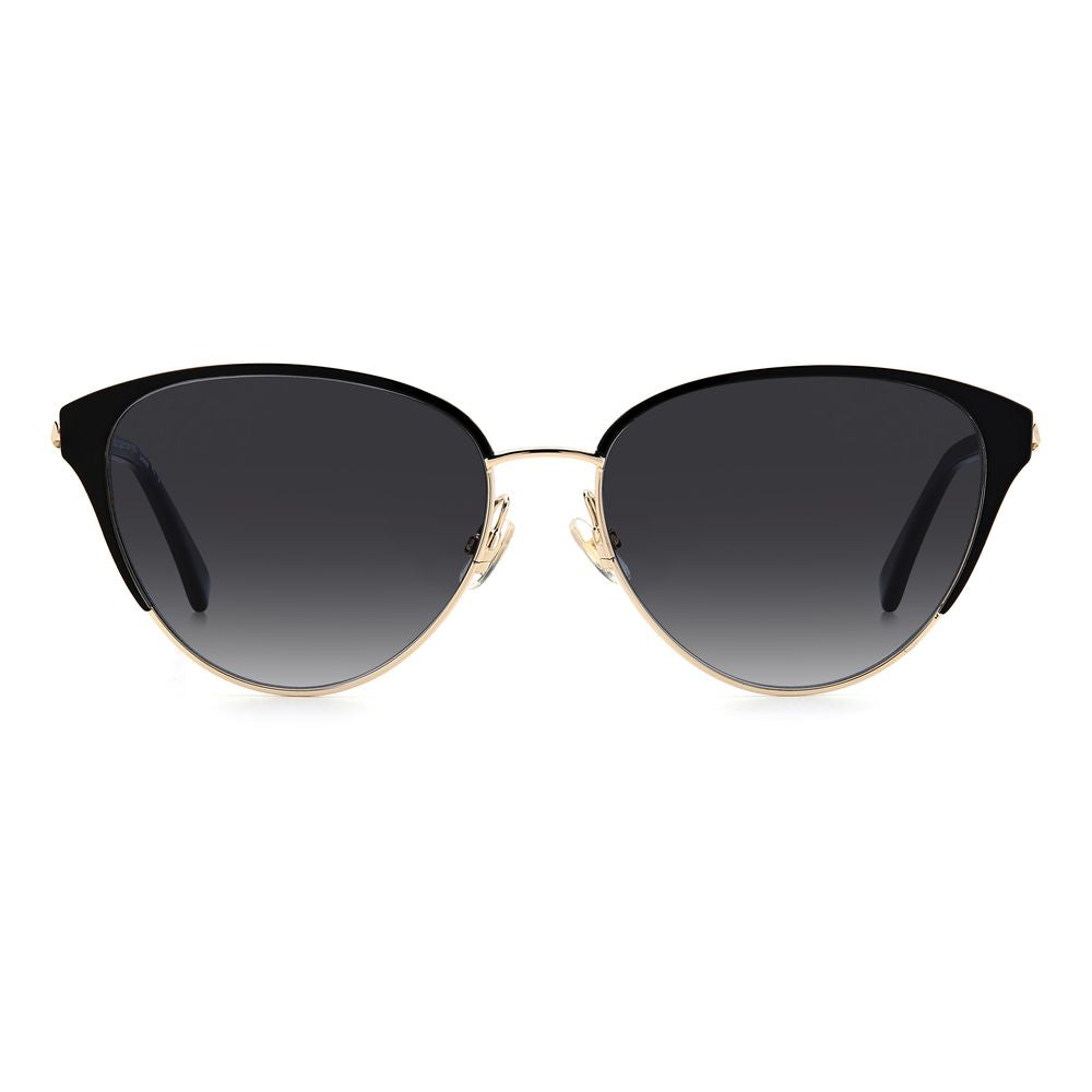 Kate Spade Schwarze Metall -Sonnenbrille