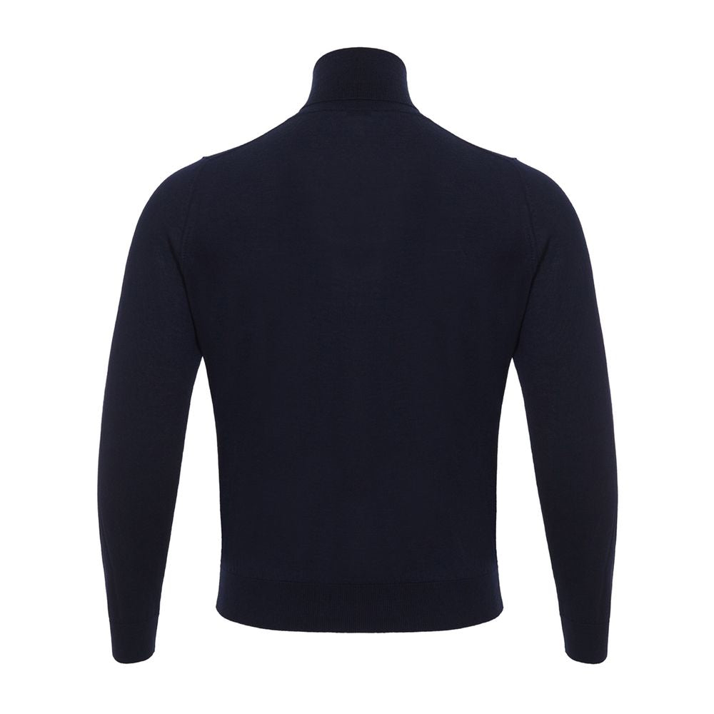 Colombo Blauer Kaschmir Turtleneck