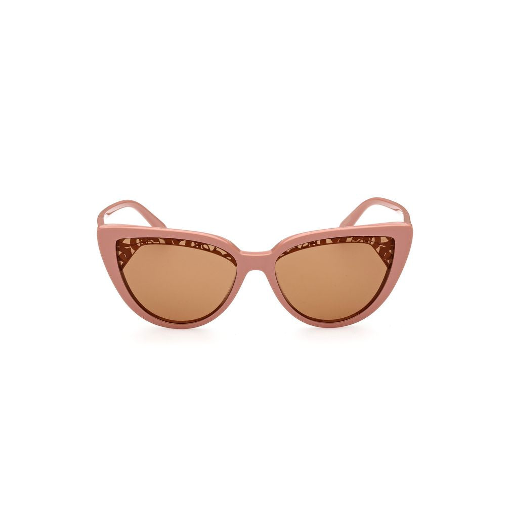 Emilio Pucci Braune Acetat -Sonnenbrille