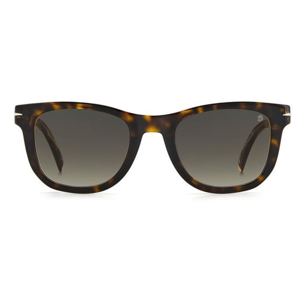 David Beckham Braune Acetat -Sonnenbrille